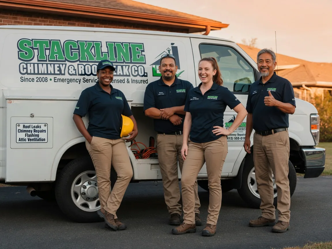 Chimney flashing repair company in Arthur, ND